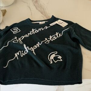 Michigan State Women's Sweater - Green